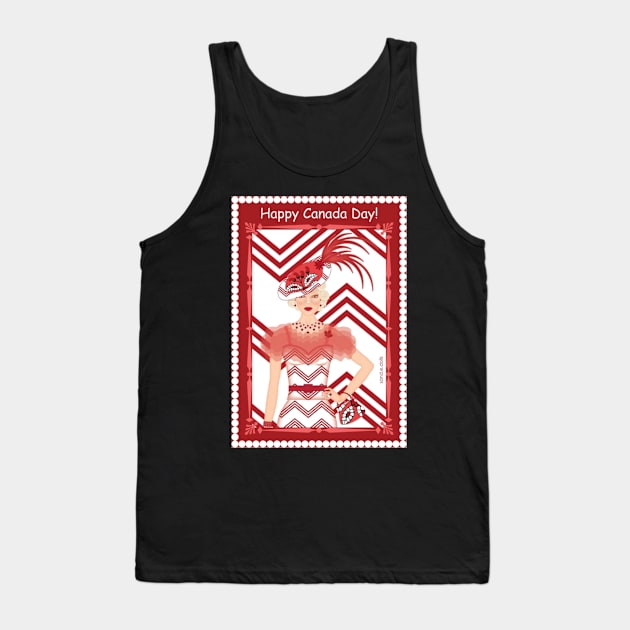 Happy Canada Day! Graphic Tank Top by KendalynBirdsong